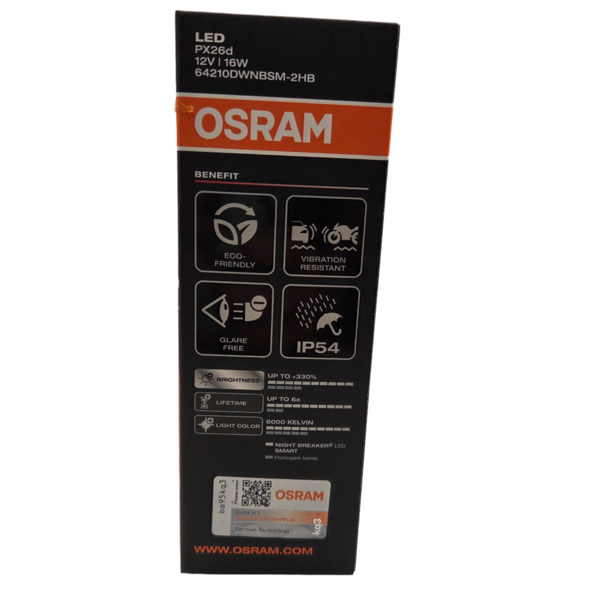 Osram Night Breaker LED Headlight Bulb Set for Cars – H4 & H7