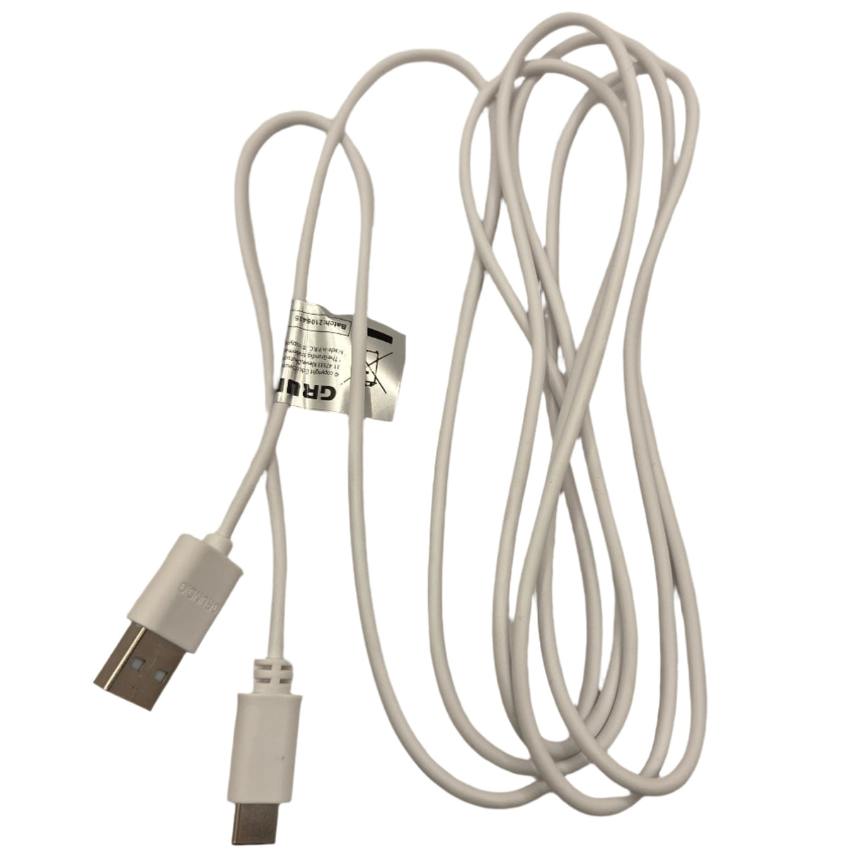 USB Type-C Data Cable White 2 m