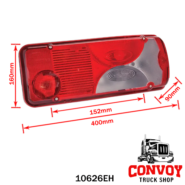 Vignal Rear Lamp for Iveco Stralis LC8 Grey