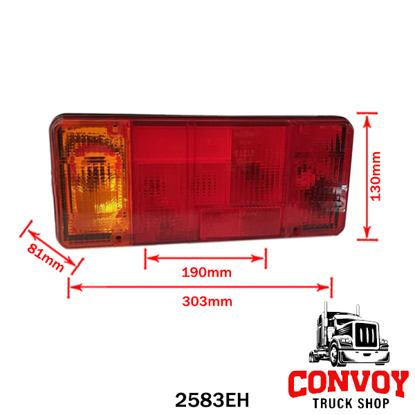 Small Iveco Truck Tail Lamp