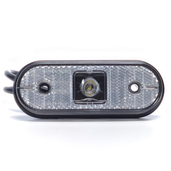 Aspöck Unipoint LED Position Lamp with White Cable