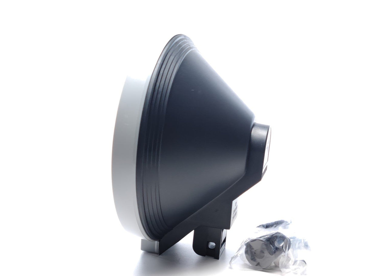 Round High Beam Spotlight with Blue Lens – 223mm