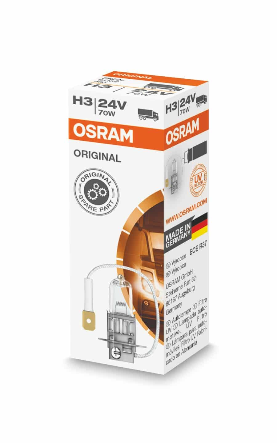 H3 Halogen Bulb