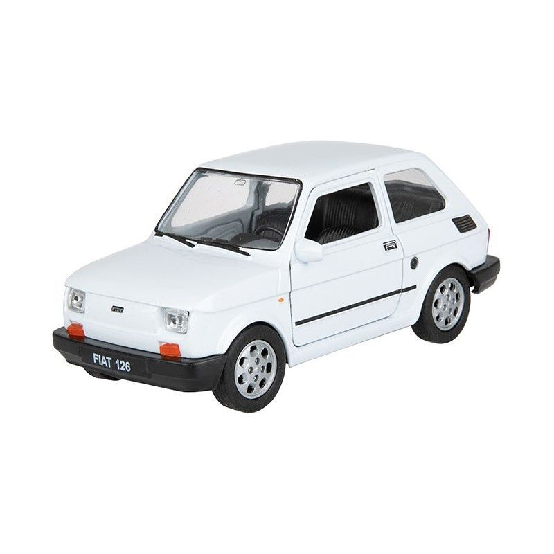 Fiat 126 Diecast Model Car 1:34