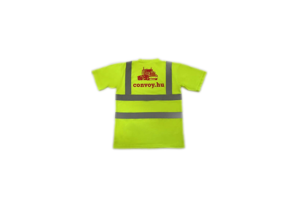 High-Visibility T-Shirt with convoy.hu Logo