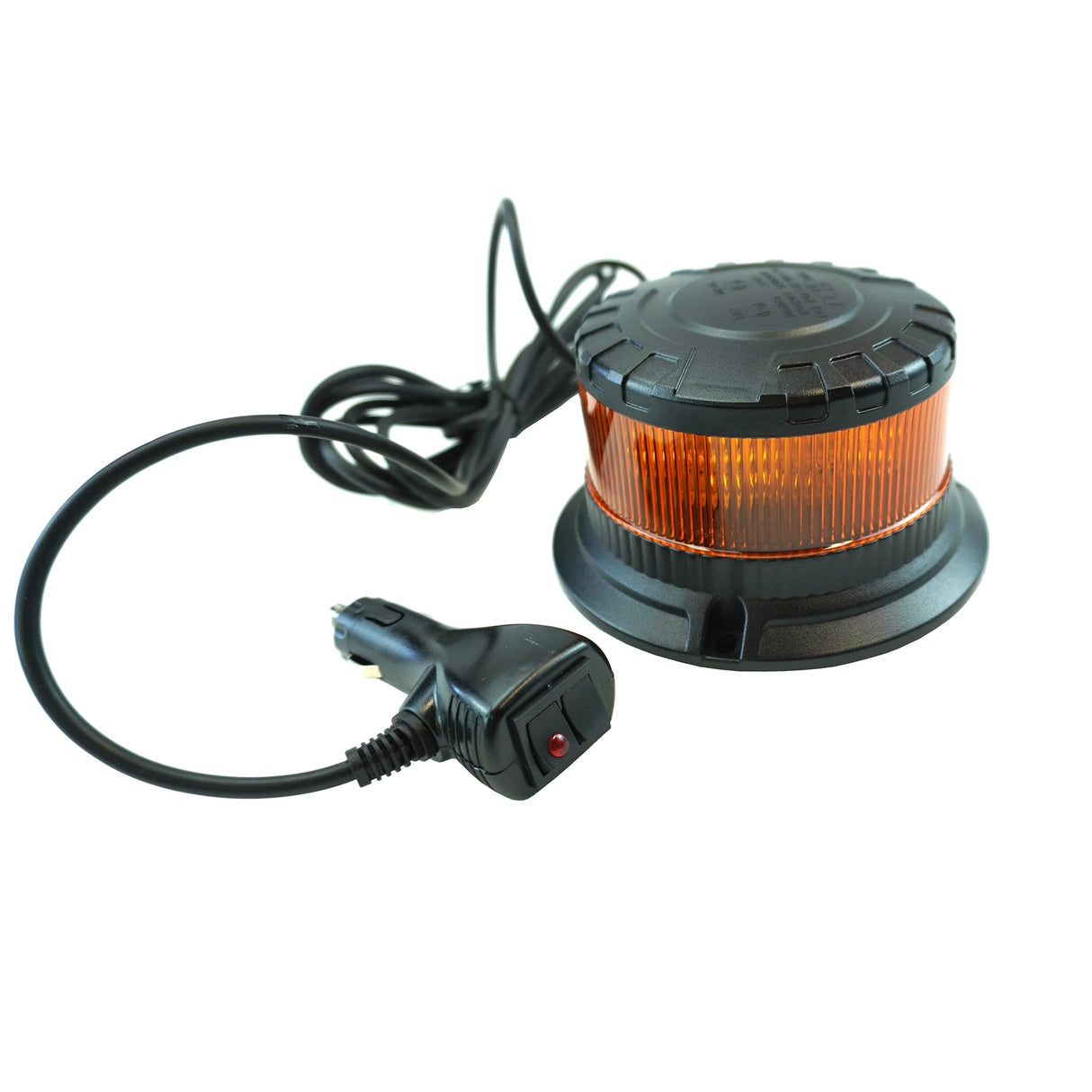 LED Amber Magnetic Beacon, Cigarette Lighter Powered