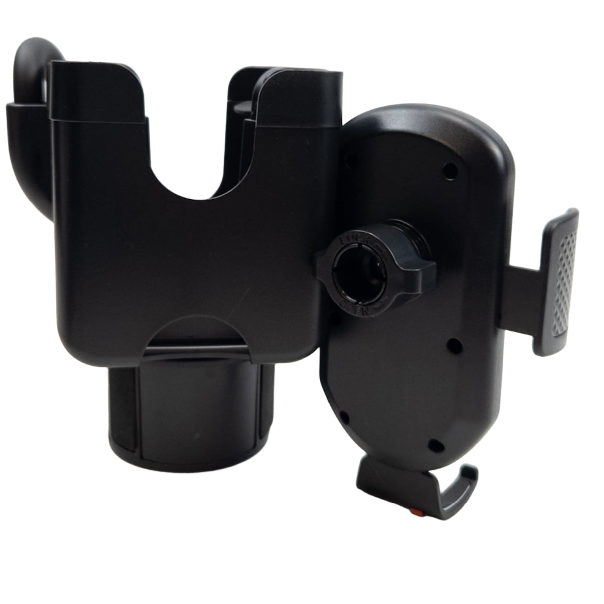 XO C140 Car Phone Holder with Cup Holder Mount – Black