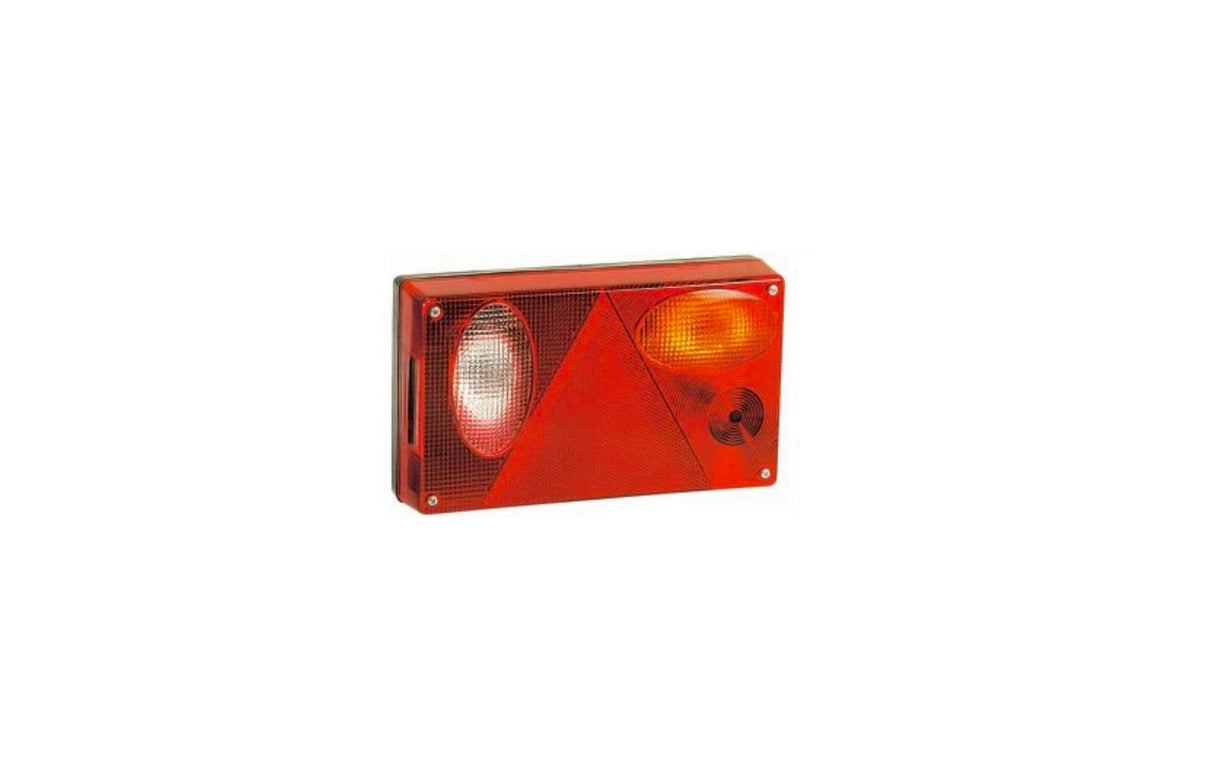 Trailer Lamp with Triangular Prism Lens