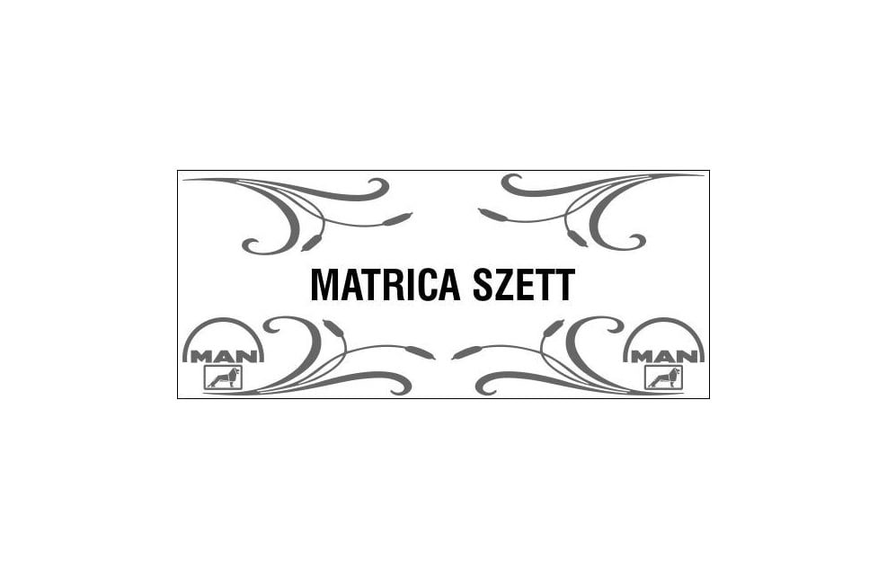 Truck Side Window Sticker Set – 4 pcs, Multiple Brands