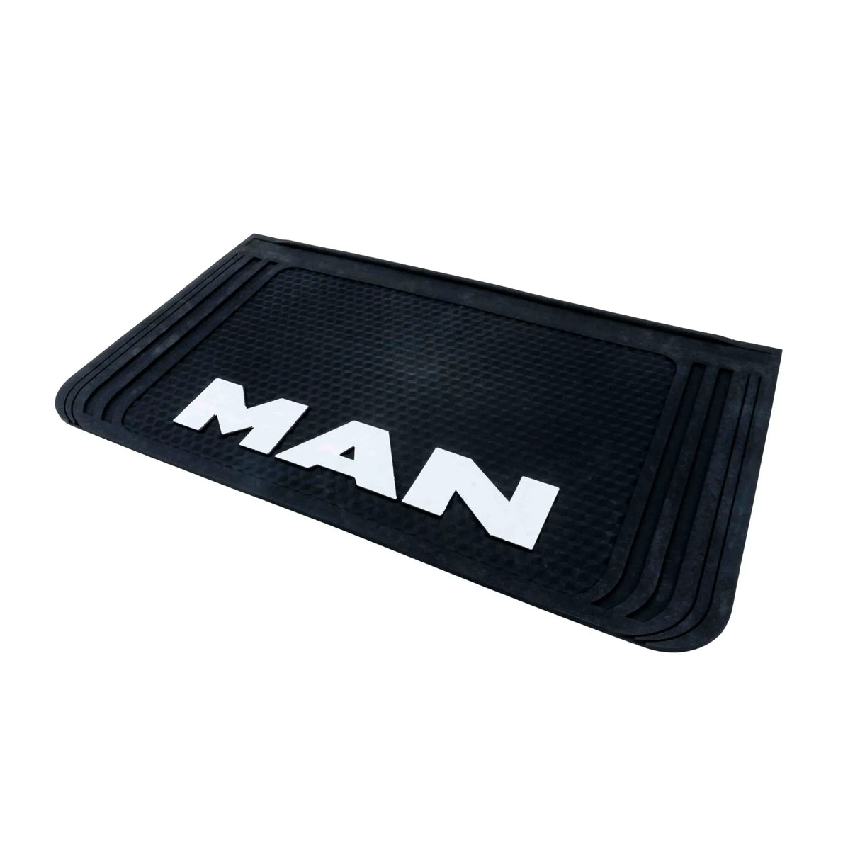 Embossed Mud Flap with Vehicle Logo