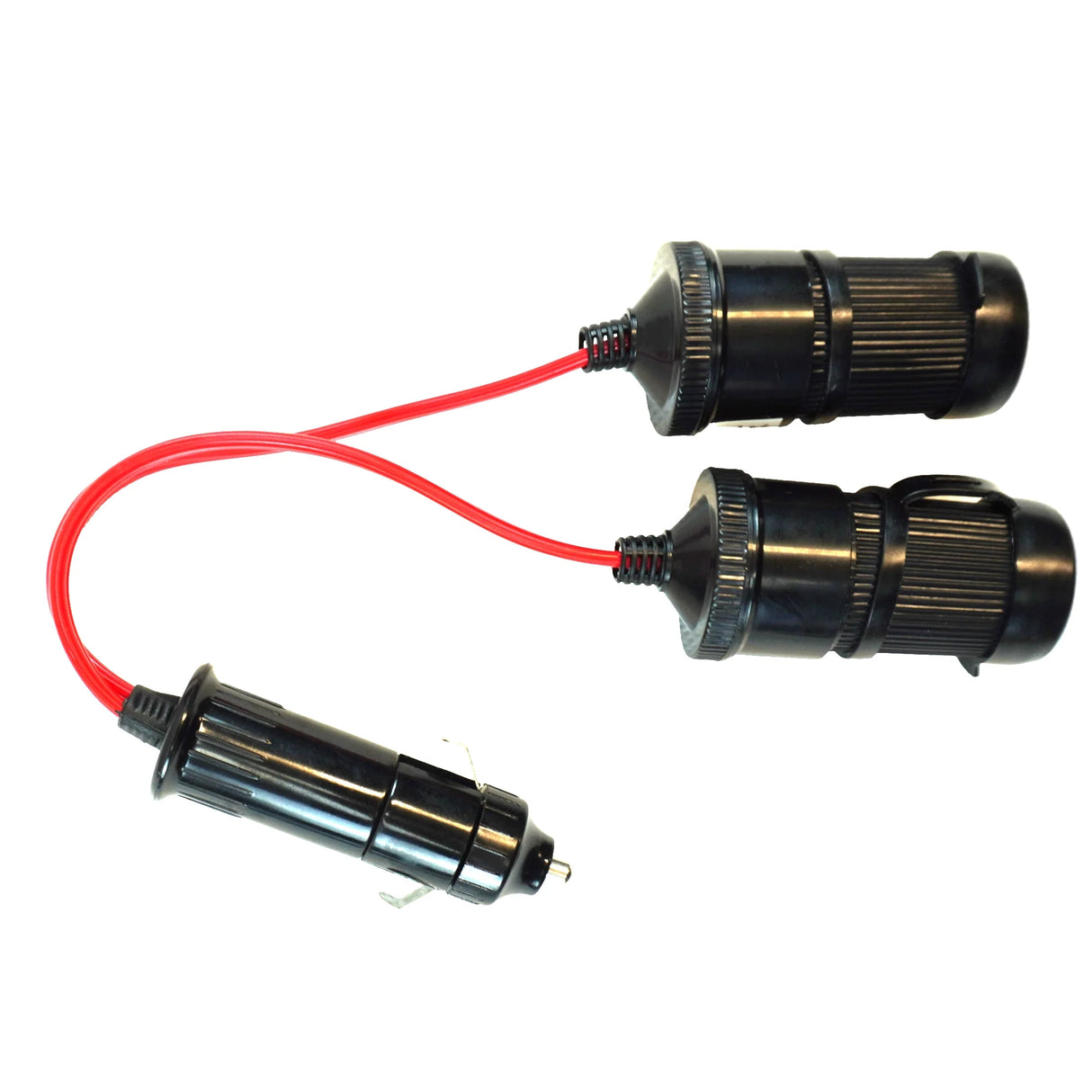Dual Socket Car Cigarette Lighter Splitter, 12A