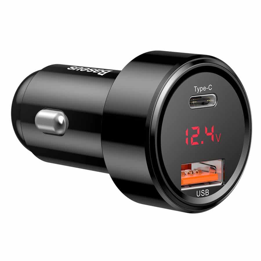 Baseus Magic Series 45W Car Fast Charger (Type-C PD + Intelligent QC)