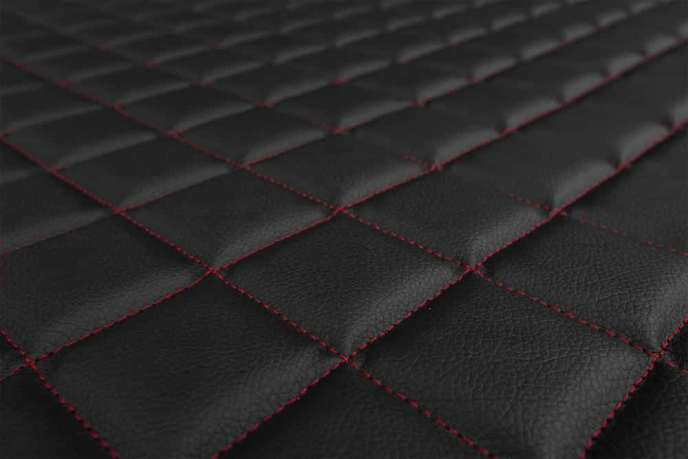 Quilted Faux Leather Floor Mat for Renault T with Engine Tunnel (From 2014)