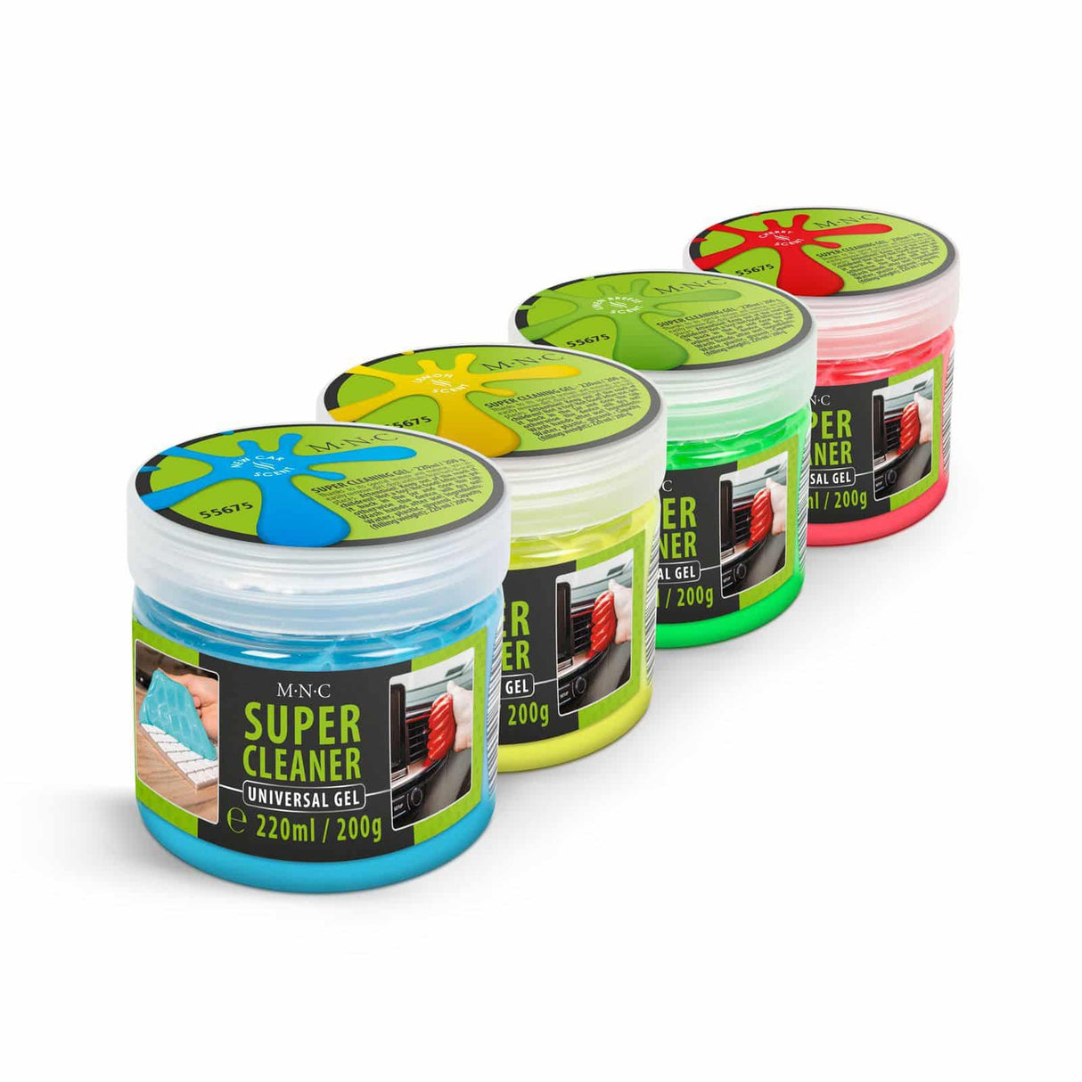 Cleaning Gel for Dashboard & Keyboard, 200g