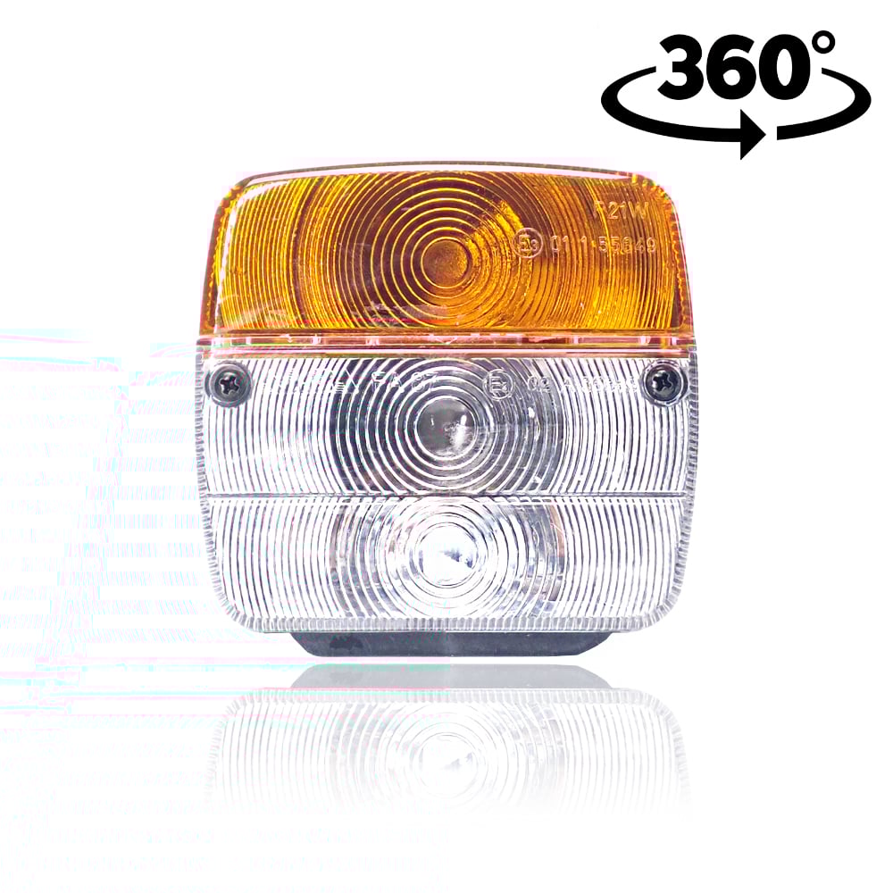 Front Position Light with Indicator (Yellow & White)