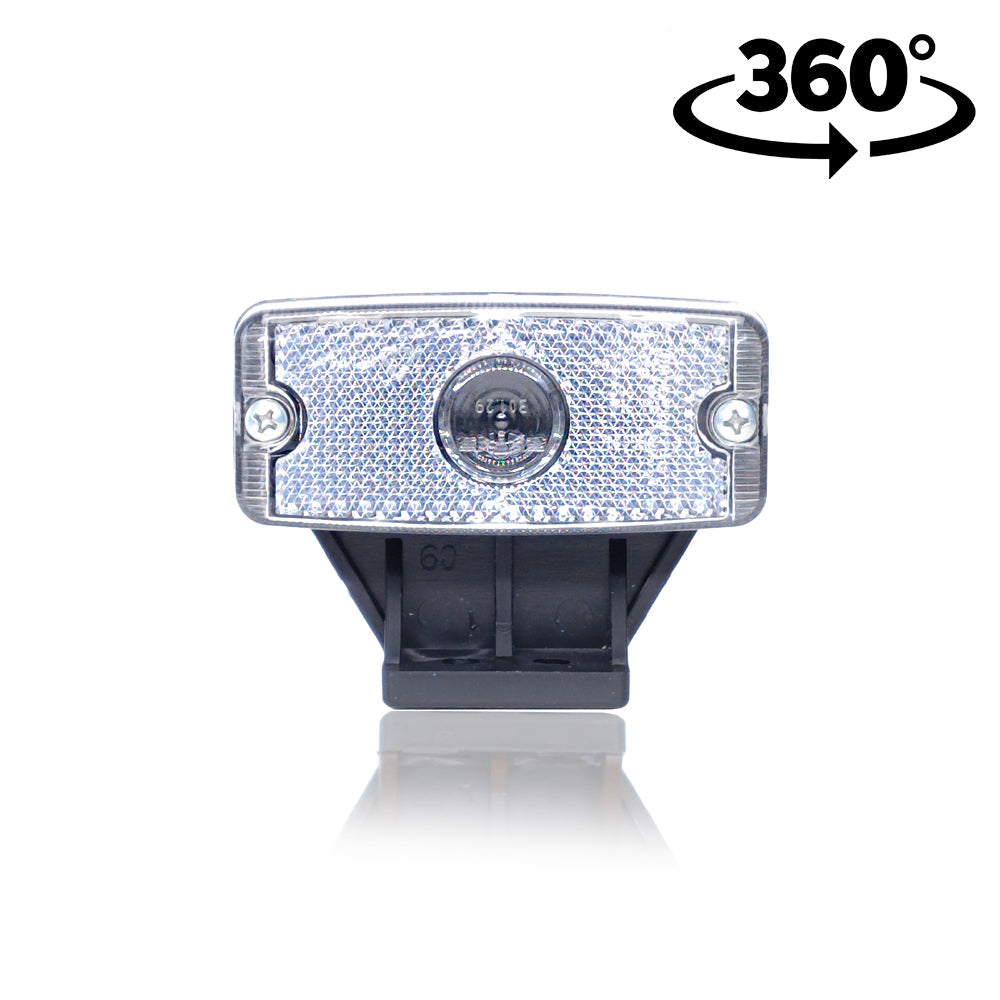 Horizontal Side Marker Lamp with Rubber Base