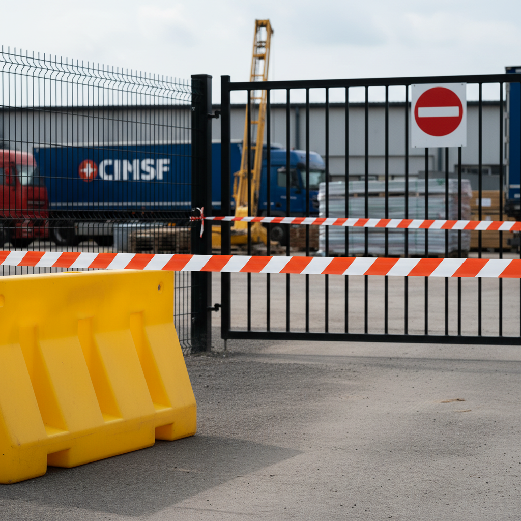 Nastro segnaletico Black and Decker 25m x 48mm