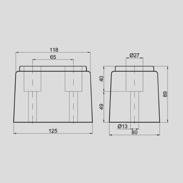 Rubber Bumper for Trucks and Trailers