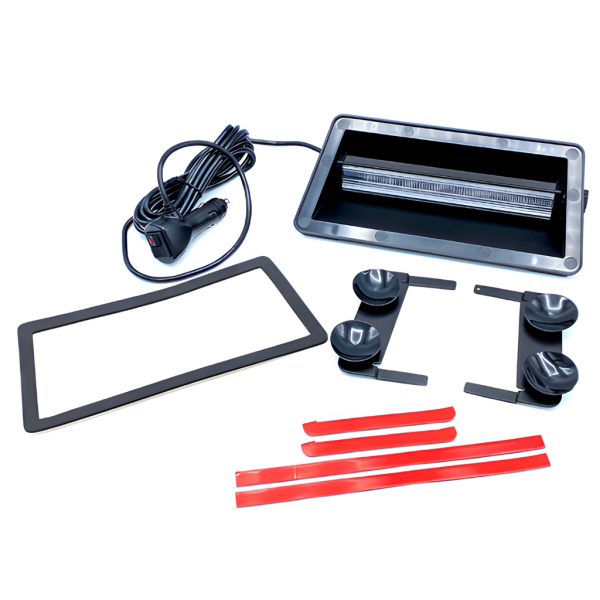 Amber Windshield Strobe Light, 24 LEDs, 19 Modes