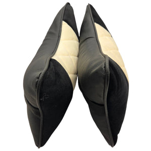 Car Neck Pillow Beige, Set of 2