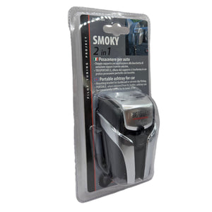 Car Ashtray for Air Vent – Grey