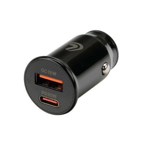 Car Charger Dual USB Port (USB A & USB C) 20W