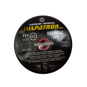 190g Piercable Gas Cartridge with Safety Valve