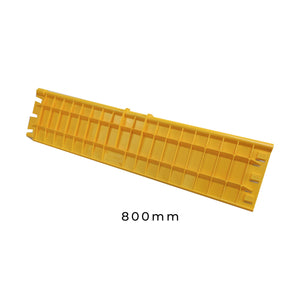 Interlocking Plastic Edge Protector for Cargo Securing Straps