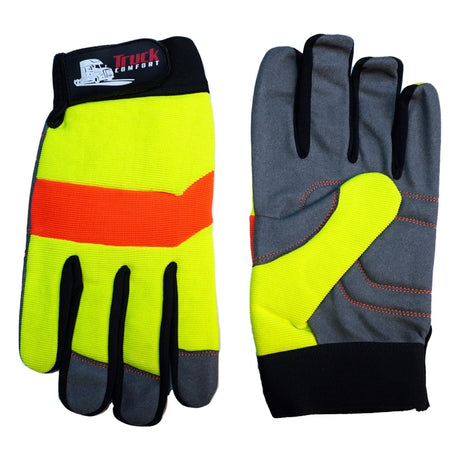 Truck Comfort High-Visibility Work Glove - Size 8