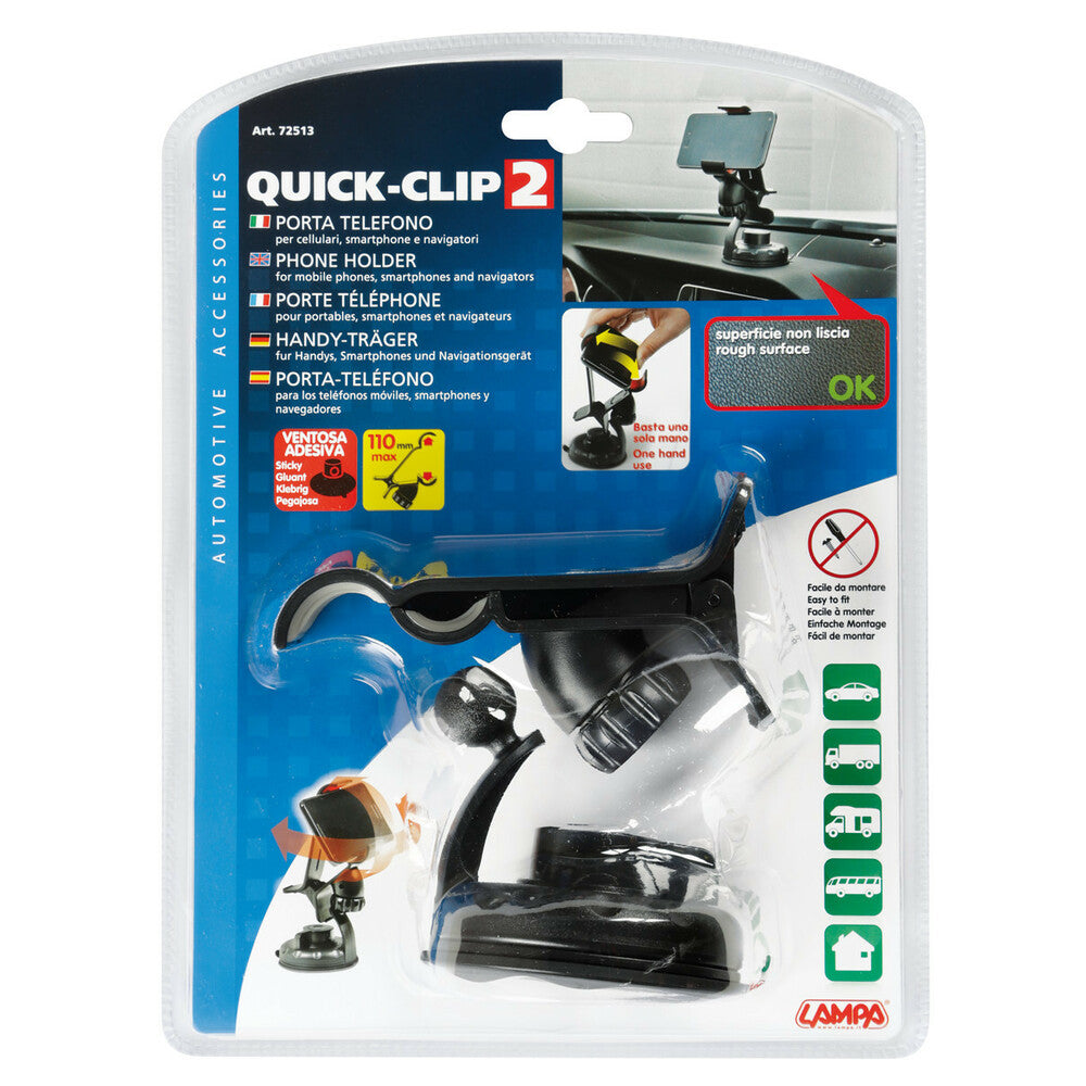 Quick-Clip2 Suction Car Phone Holder