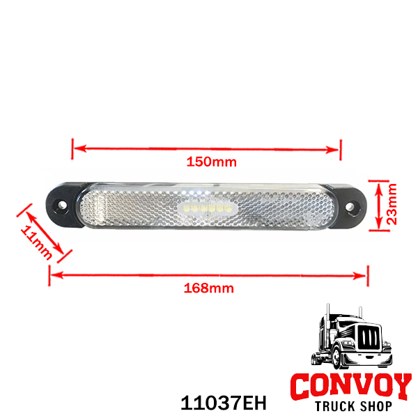 Fristom Long LED Position Lamp 12-36V