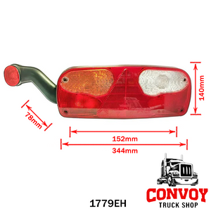 Aspöck Rear Lamp for Fliegl Trailer