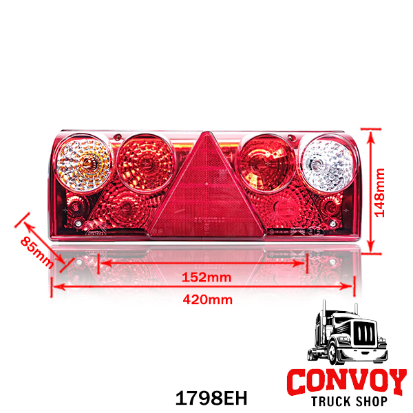 Aspöck Europoint II Rear Lamp for Schmitz