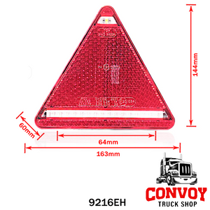 LED Rear Triangle Lamp with 4 Functions