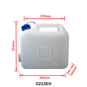 All Ride 5L Plastic Water Container with Tap