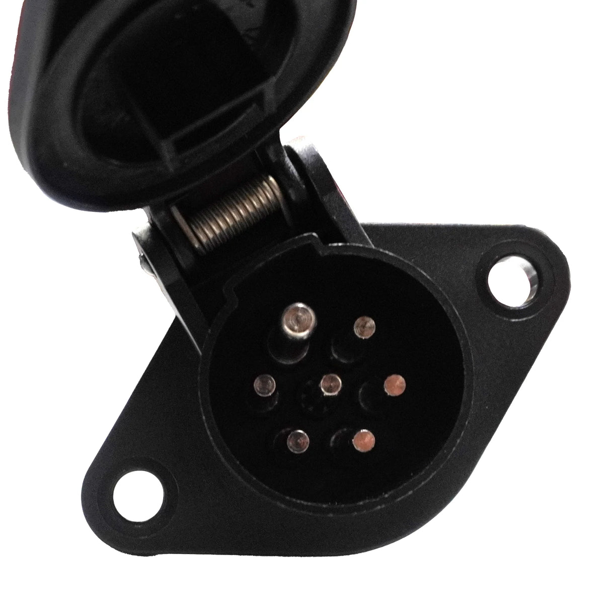 7-Pin 24V Standard Plastic Electrical Socket