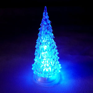 15 cm Color-Changing LED Christmas Tree Decoration