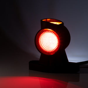 Omega LED Side Marker Lamp with Microprism Lens - 3 Functions