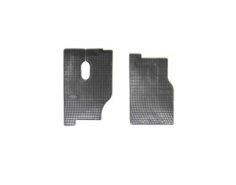 Custom-Fit Rubber Floor Mats for Mercedes Trucks