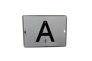 Waste Transport Vehicle "A" Sign 300 x 400 mm