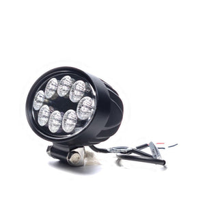 Oval LED Work Light, Wide Beam, 24W 12/24V