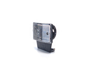 White LED Position Lamp with Trapezoid Prism and Holder