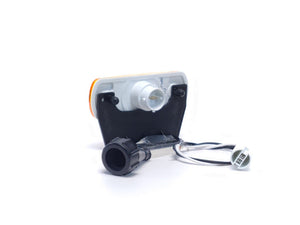 LED Position Lamp with Rounded Holder - Amber