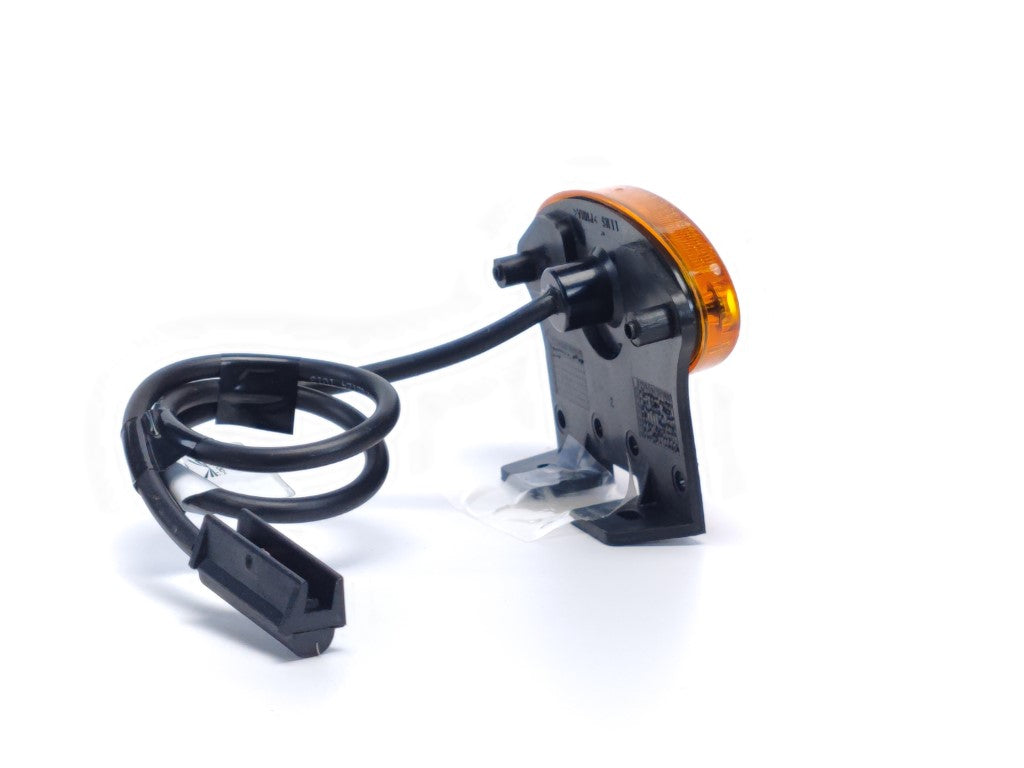 Flatpoint II Aspöck LED Position Light Oval Amber with Holder