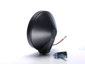 Round Long-Range Spotlight White with 12V Bulb, 184 mm