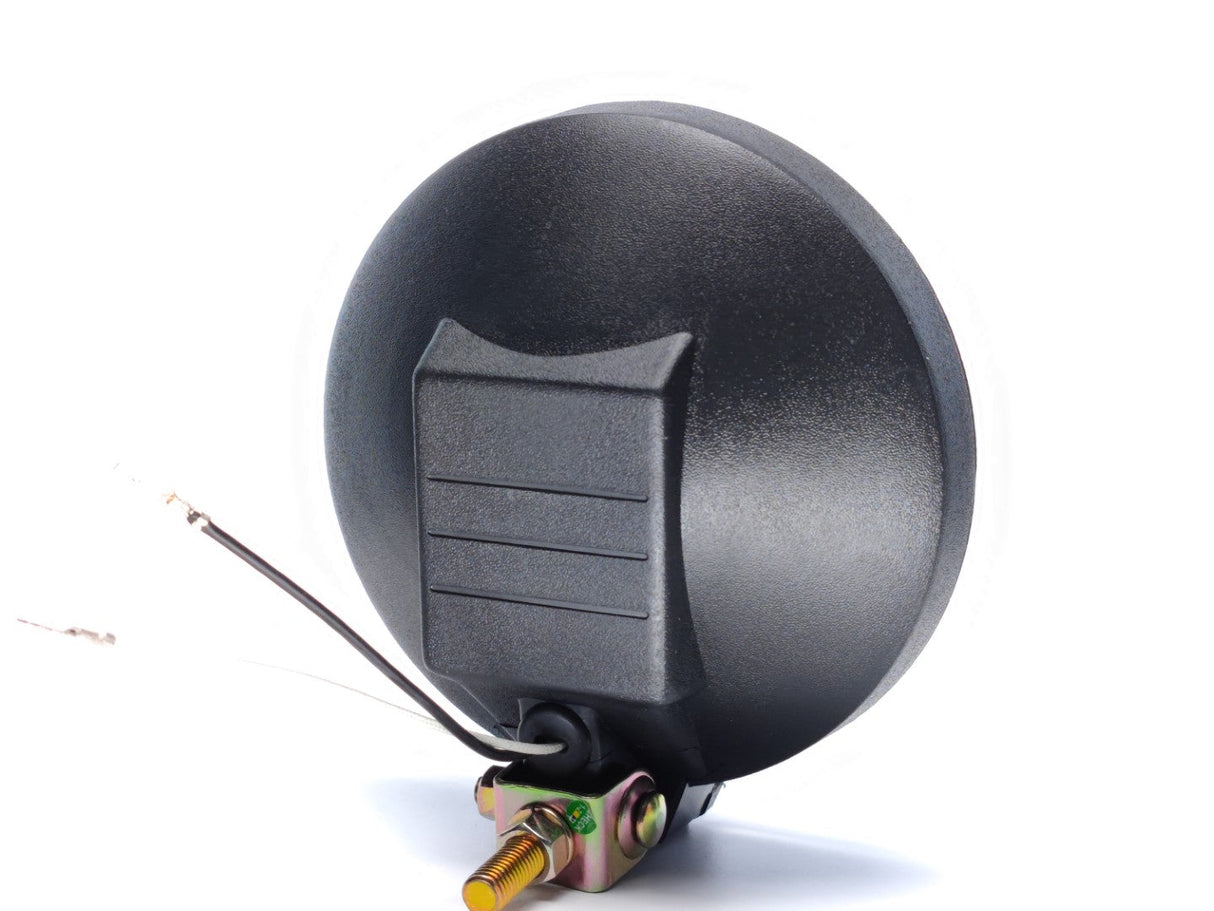 Kulatý dálkový světlomet s bílou čočkou, 12V žárovka, průměr 160 mm