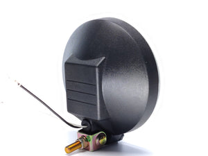 Kulatý dálkový světlomet s bílou čočkou, 12V žárovka, průměr 160 mm