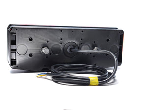 7-Function LED Rear Light with Hexagonal Reflector