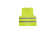 Warnweste in Übergröße, neongelb mit Reflexstreifen