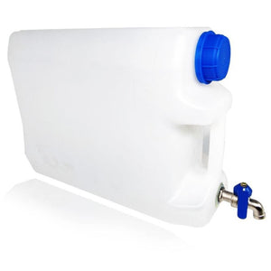 Plastic Dispenser Canister with Metal Tap